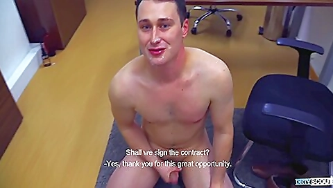 Stunning brunette is getting a facial in a pov video