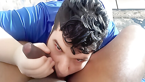 Black man fucks a hairy pussy with a hairy black cock