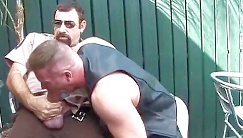Outdoor group sex with a huge black cock and a brunette