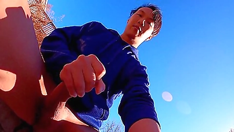 18-year-old twinks have their cumshot licked and fucked