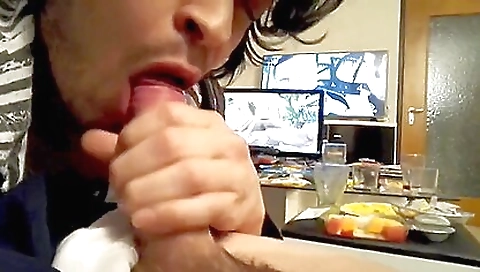 Brunette is having fun with her friend in homemade porn video